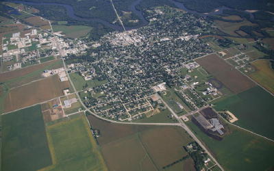 Aerial Photo of Vinton